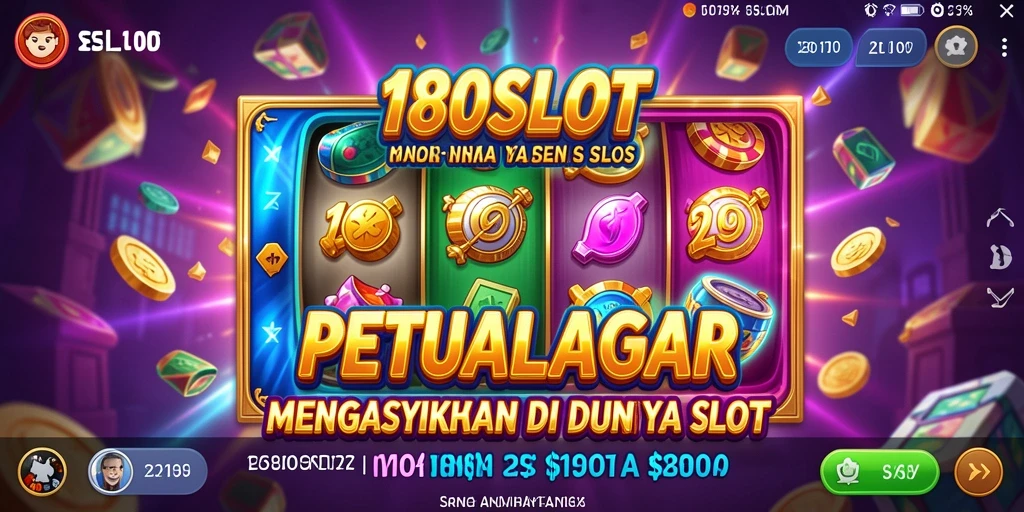 Tampilan gameplay 180SLOT yang menakjubkan dan penuh aksi.