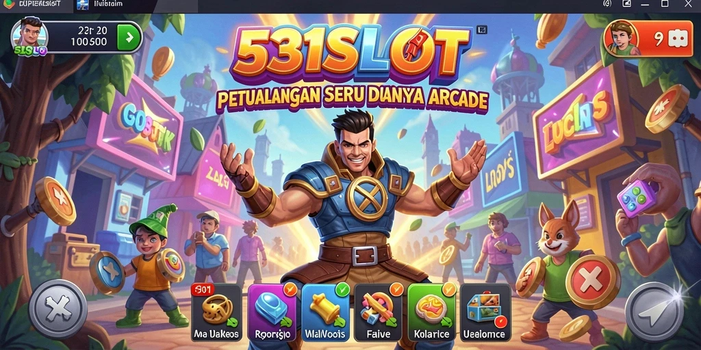 Tampilan penuh aksi dari gameplay 531SLOT yang mengasyikkan.