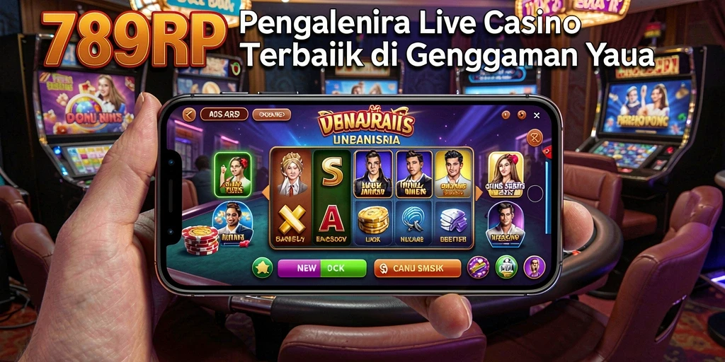 Skrinsut gameplay Live Casino 789RP yang seru dan interaktif.