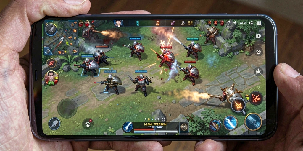 Gameplay seru strategi perang di API33 dengan grafis menawan.