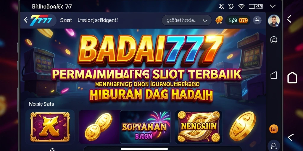 Screenshot menunjukkan gameplay seru dari BADAI777 dengan grafis yang menakjubkan.