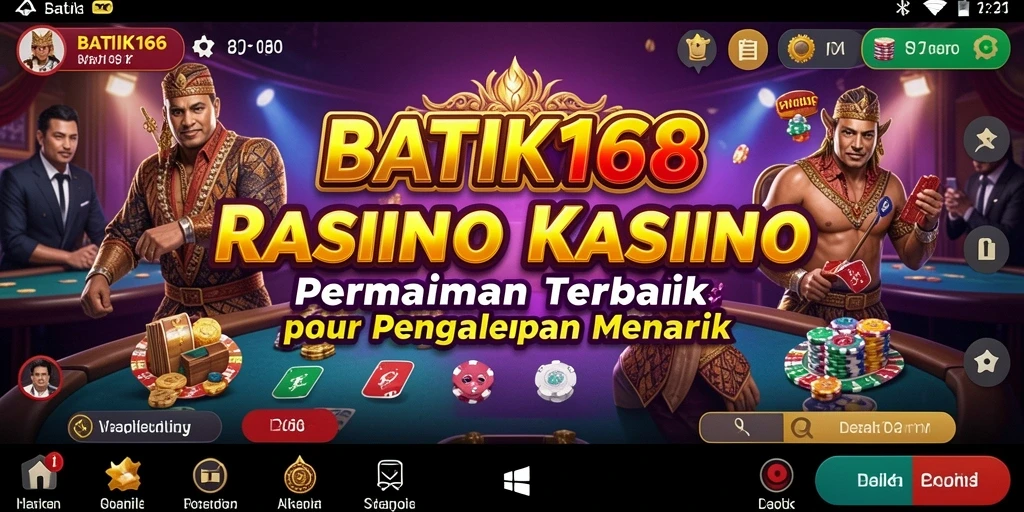 Tampilan gameplay yang menarik dan dinamis dari BATIK168.