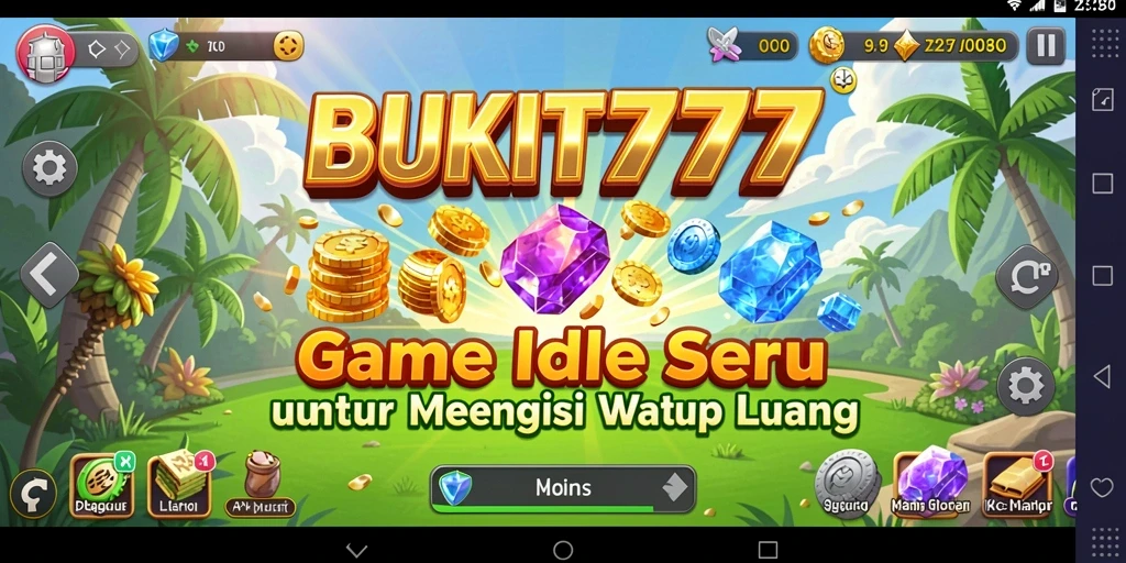 Tampilan gameplay menarik dari <strong>BUKIT777</strong> dengan elemen Idle.