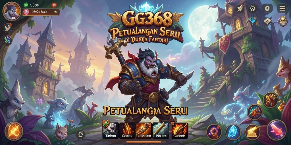 Gameplay seru di dunia petualangan GG368