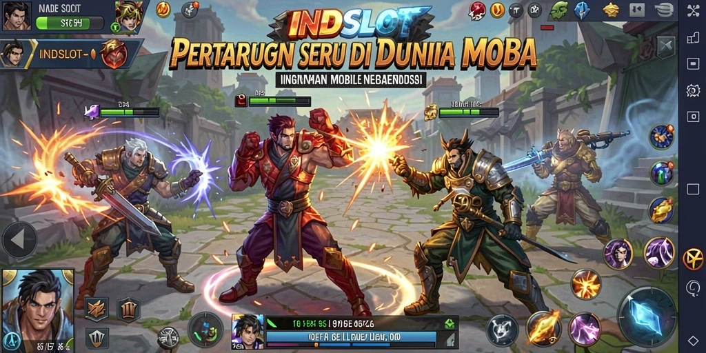 Gameplay seru dan strategi tim di INDSLOT.