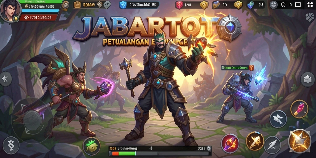 Tampilan menakjubkan dari gameplay ARPG JABARTOTO.