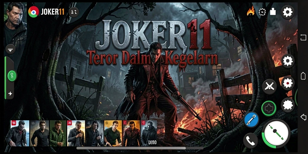 Screenshot gameplay JOKER11 yang menunjukkan momen-momen menegangkan.