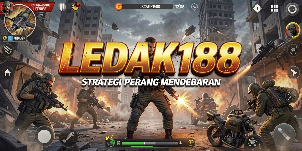 Tampilan gameplay LEDAK188 yang menegangkan dan strategis.