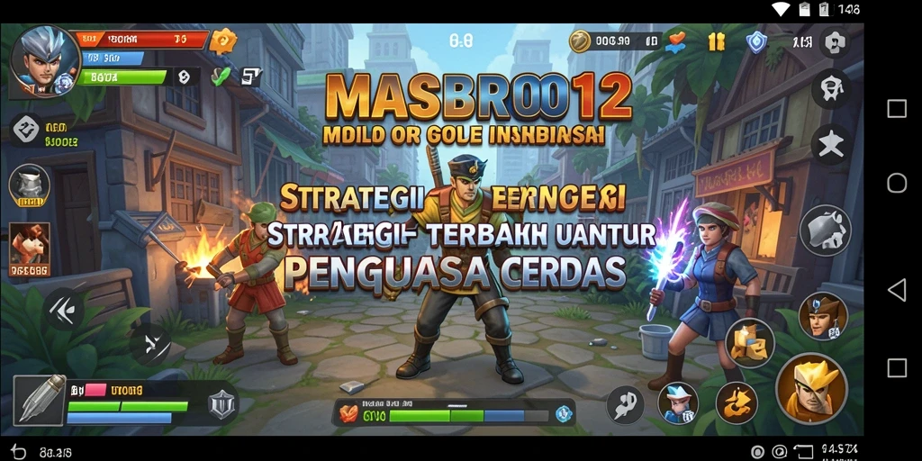 Tampilan menarik dari gameplay <strong>MASBRO12</strong> yang penuh strategi.