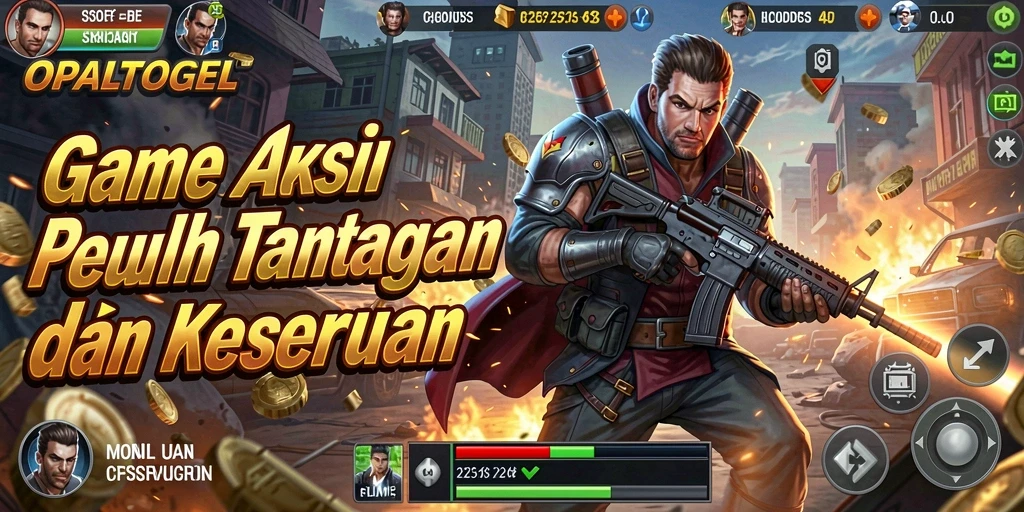 Tangkapan layar menunjukkan gameplay aksion dari OPALTOGEL yang mendebarkan.