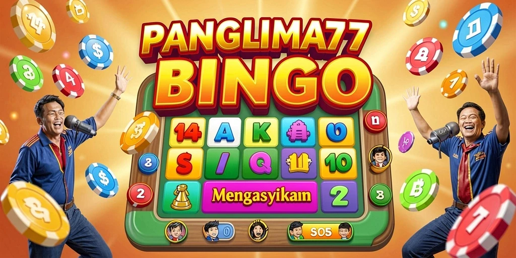 Tampilan menarik dari gameplay Bingo di PANGLIMA77.