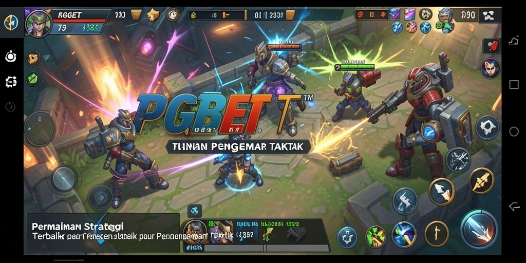Gameplay PGBET menampilkan pertempuran strategi yang mendebarkan.
