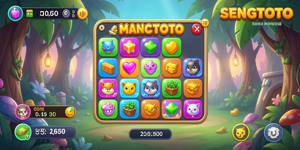 Tampilan gameplay SENGTOTO yang menarik dan penuh warna.