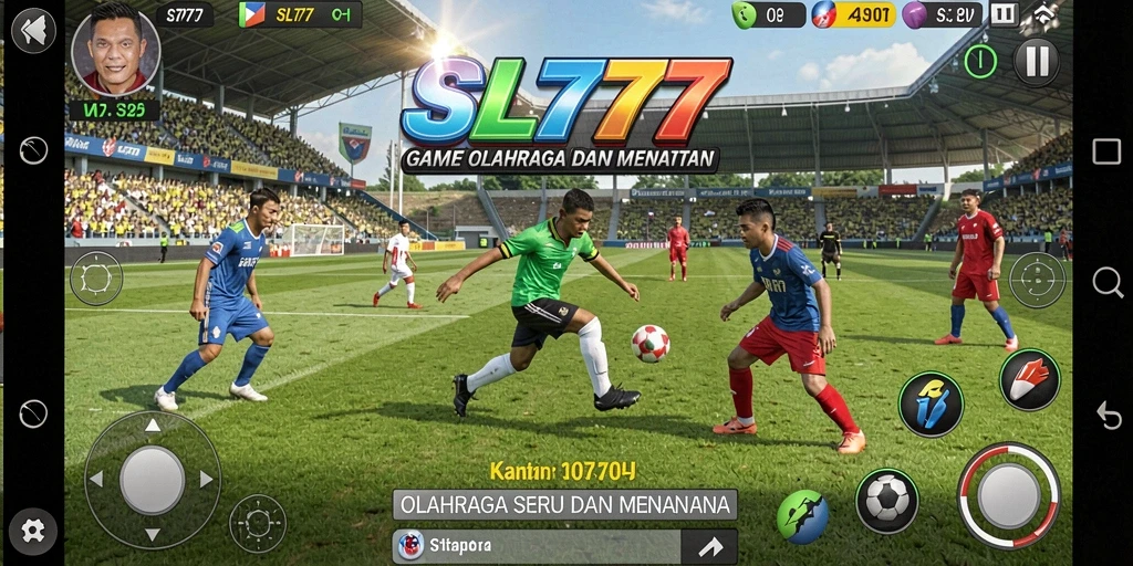 Tampilan gameplay seru dan menantang dalam SL777.