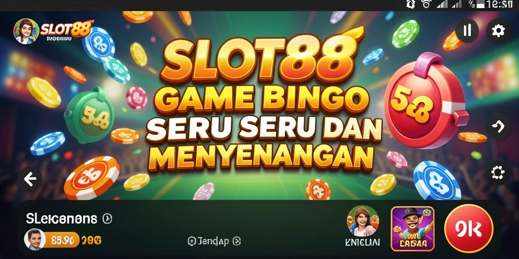 Screenshot gameplay SLOT88 menunjukkan keseruan bermain Bingo.
