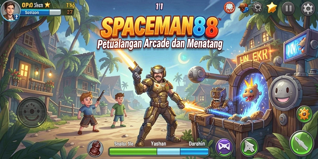 Gameplay seru dan menantang di SPACEMAN88 yang memukau.