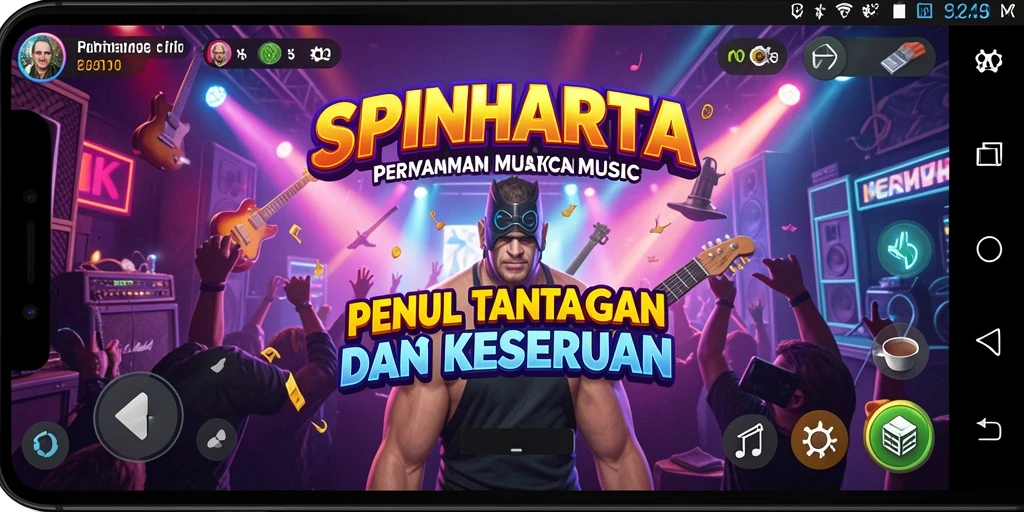 Gameplay seru dengan berbagai tantangan musik.