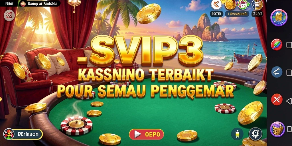 Tampilan gameplay SVIP3 yang menarik dan seru di dunia Kasino.